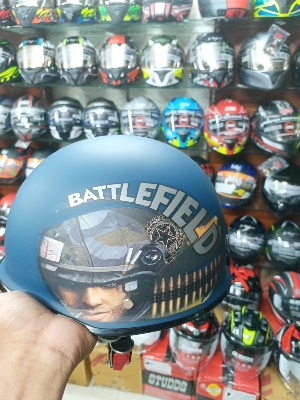 Picture of GLIDERS- GERMAN DESIGN CAP HELMET ISI CERTIFIED (Blue)