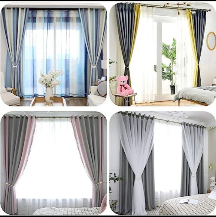 Picture of 1 Pcs Magnetic Curtain Tiebacks / Curtain Clip / Weave Rope Curtain Holders / multicolor Curtain Buckle / Curtain Holdback /Curtain Accessories / European Style Decorative Curtain Holdbacks