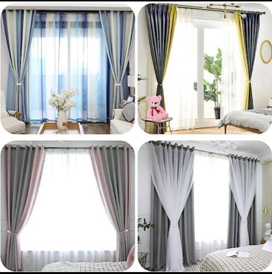 Picture of 1 Pcs Magnetic Curtain Tiebacks / Curtain Clip / Weave Rope Curtain Holders / multicolor Curtain Buckle / Curtain Holdback /Curtain Accessories / European Style Decorative Curtain Holdbacks