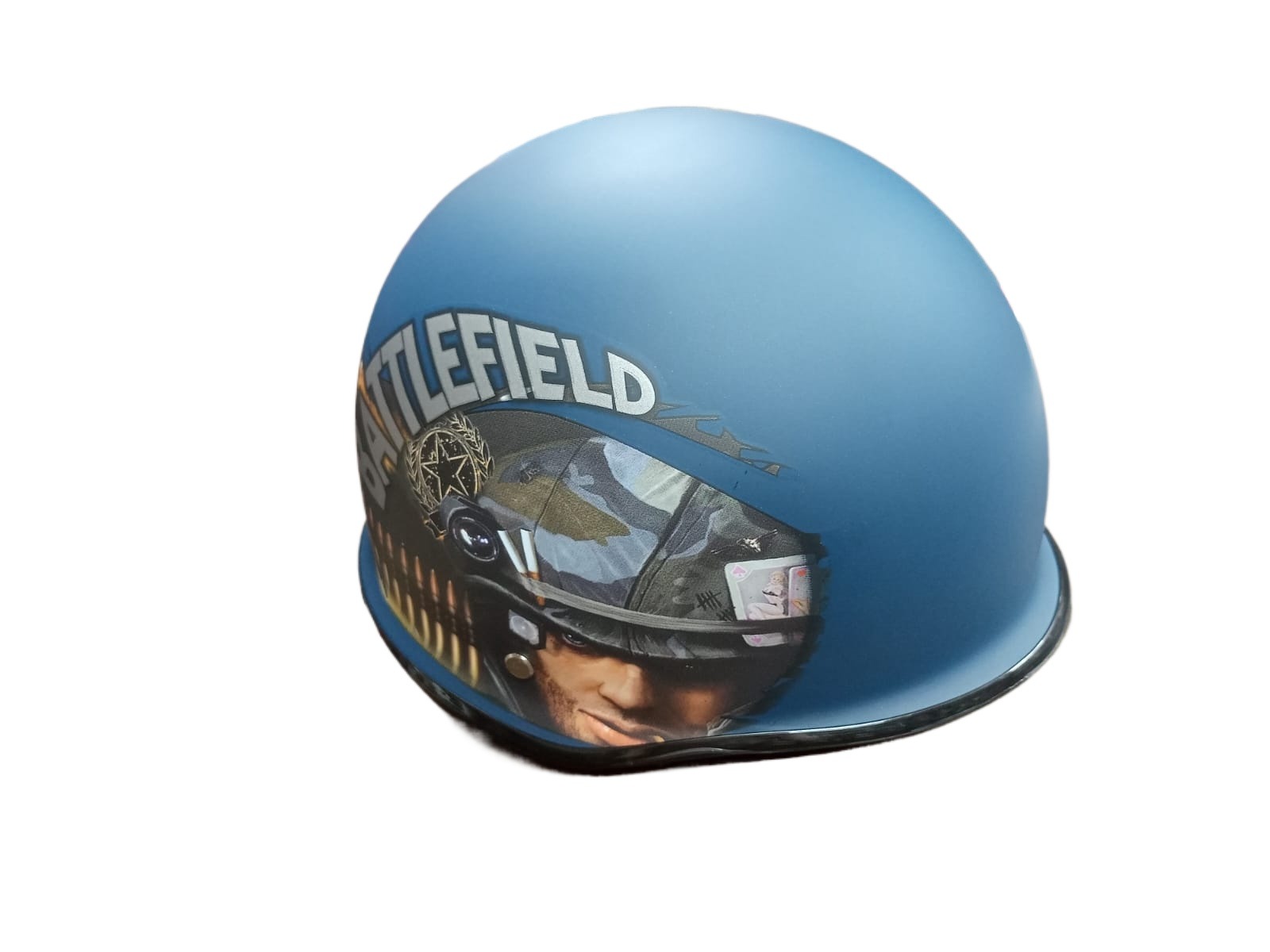 Picture of GLIDERS- GERMAN DESIGN CAP HELMET ISI CERTIFIED (Blue)