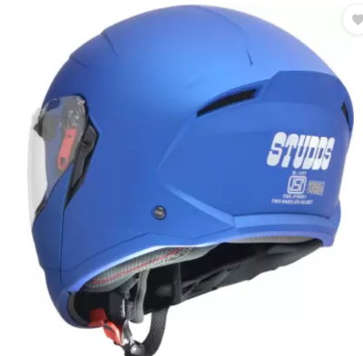 Picture of STUDDS Trooper Flip-up Full Face with Dual Visor Motorbike Helmet  (Blue) (Blue)