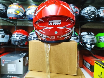 Picture of FULL FACE BIKE STUDDS THUNDER HELMET FOR BIKE RIDER (Black)