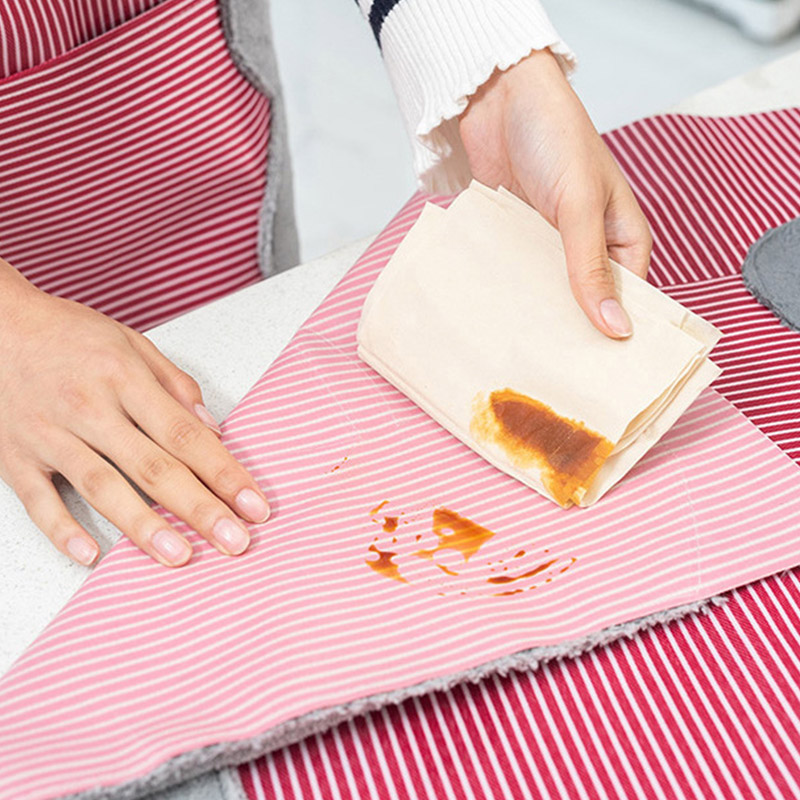 Picture of New Houseeker Kitchen Waterproof Apron Oil-Proof Kitchen Waist Apron With Side Hand Towel Household Kitchen Cookware Accessories