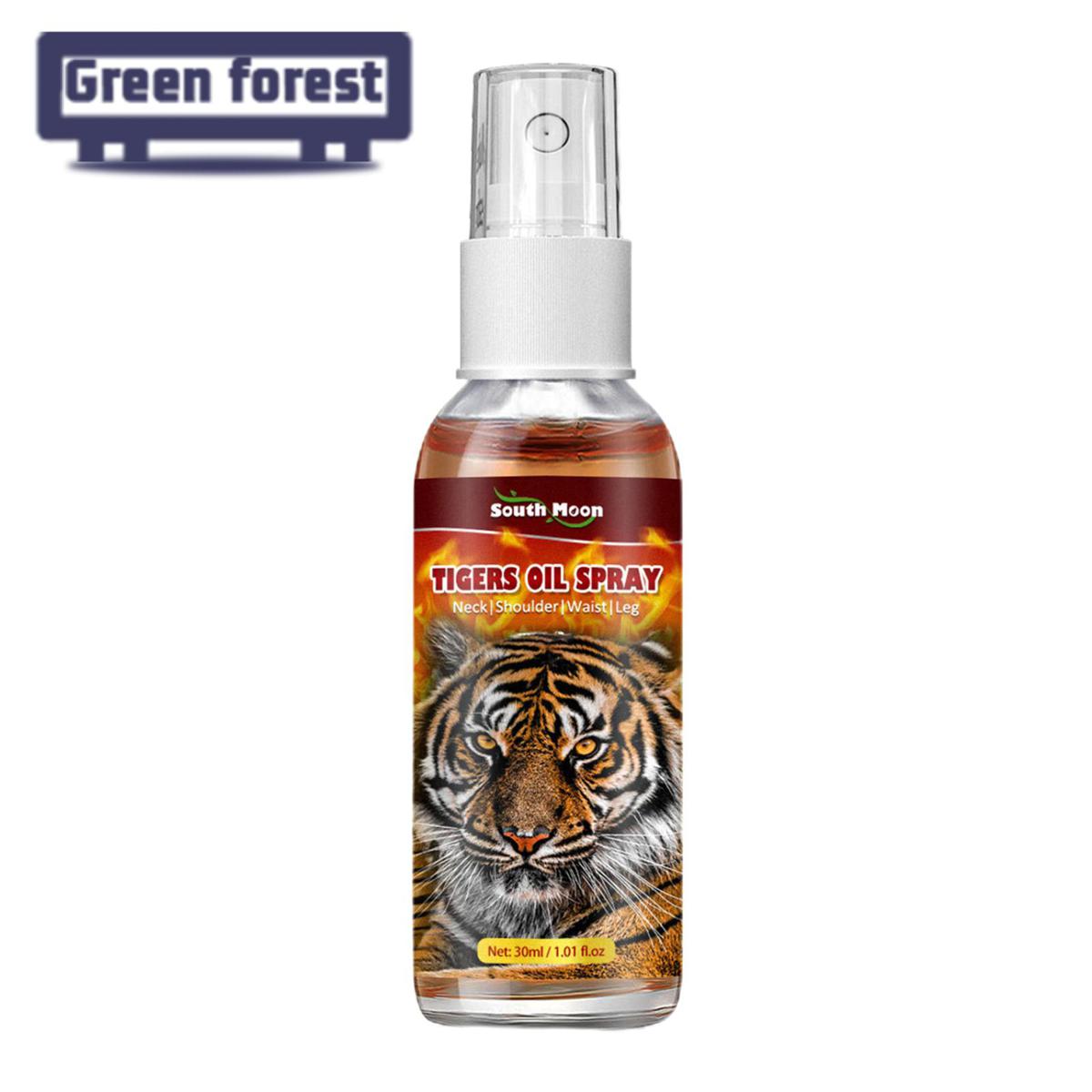 Picture of Tiger Oil Spray Rheumatic Soreness Relief Treatment Tiger Massage Oil