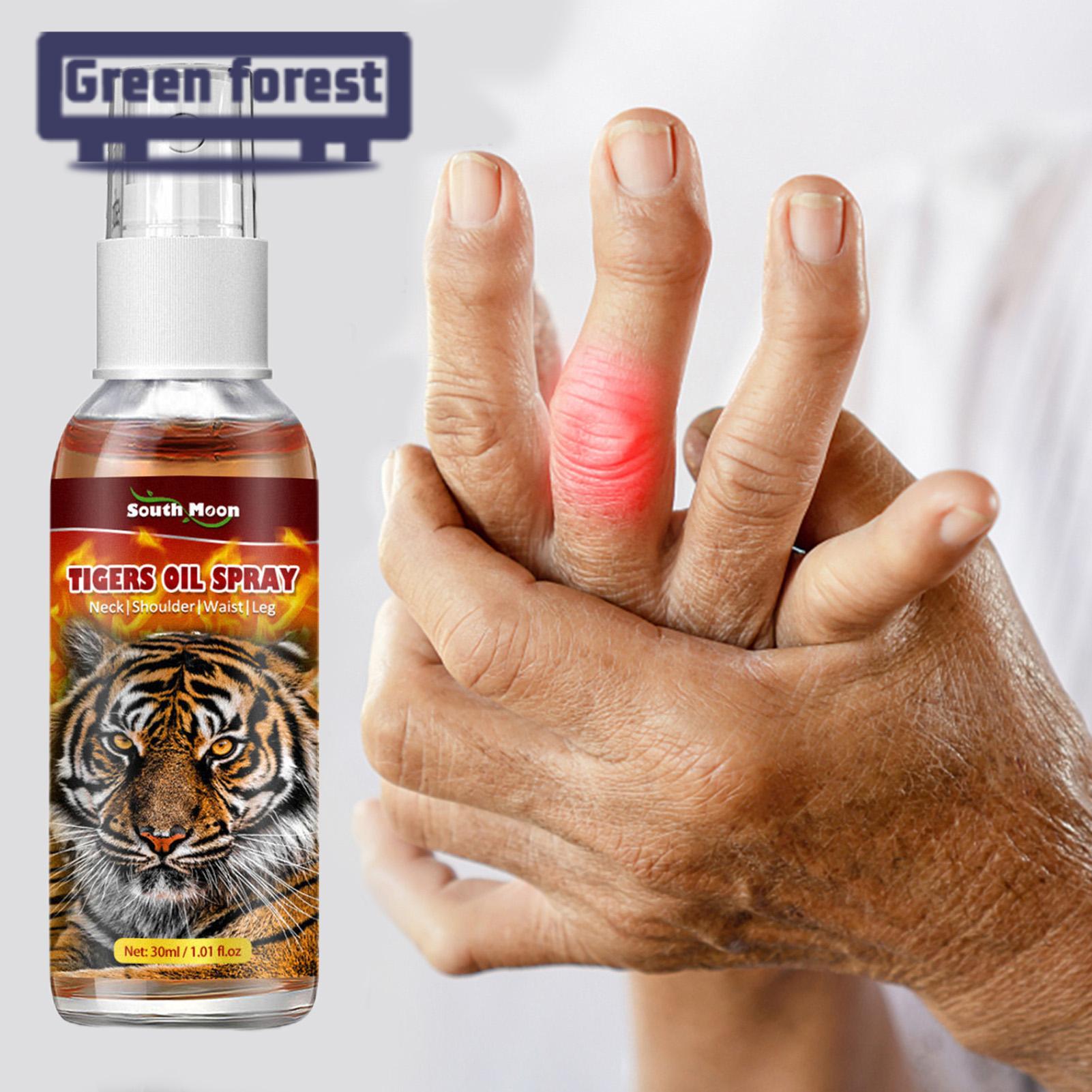 Picture of Tiger Oil Spray Rheumatic Soreness Relief Treatment Tiger Massage Oil