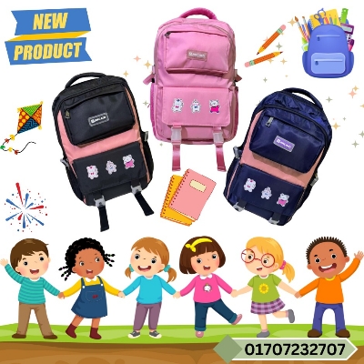 Picture of New Espiral CLINTON Outer Space Planets Moon Stars Universe Toddler Kid Boys Girls Children's School Bags, School Bags for Boys and Girls with Waterproof Bag