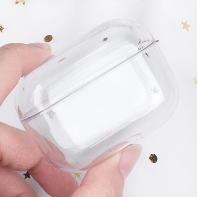 Picture of (Only Cover) Transparent Earphone Case For Apple Airpods Pro and pro 2nd Gen Premium Earbuds Protective Cover