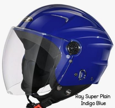 Picture of STUDDS RAY OPEN FACE HIGH QUALITY HELMET (Blue)