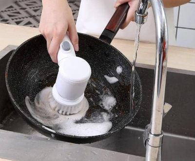 Picture of Electric Cleaning Brush 5 in 1 Magic Brush Wash Basin/Sink/Wash Basin/Bath & Shower