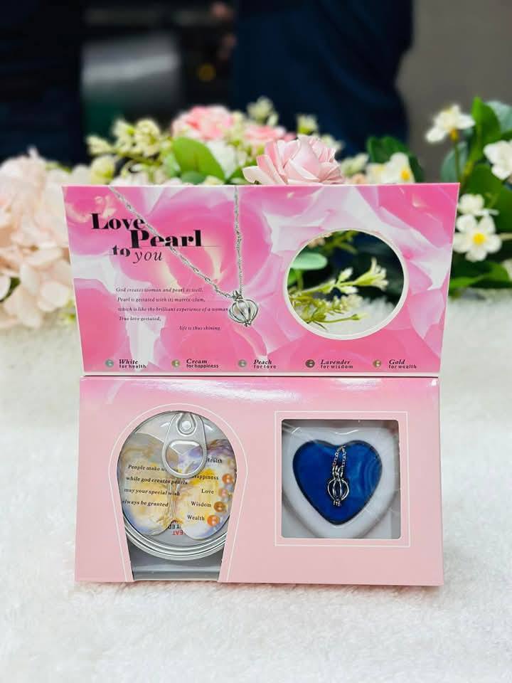 Picture of Love Oysters Pearl Necklace Wish & Love Pearl Necklace for Valentine