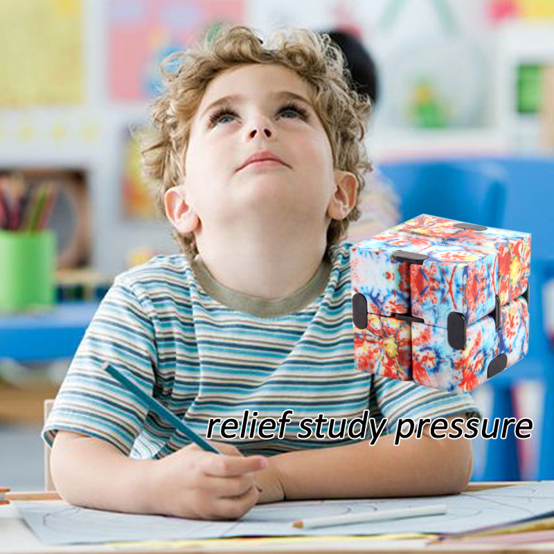 Picture of New Infinity Cube Fidget Toy Sensory Fidgeting Game- Lifestyle Mall-Fidget Spinners & Puzzle Cube Game Multicolor