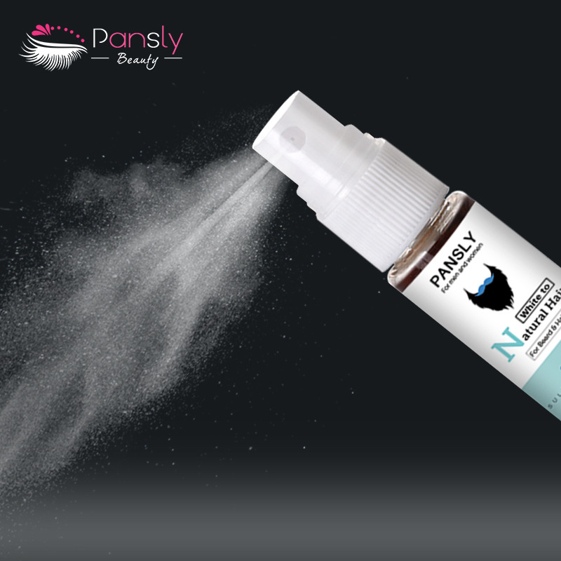 Picture of PANSLY Restore White Beard Hair to Natural Color Spray for Men Women Hair Care Herbal Cure Treatment Tonic Growth Serum