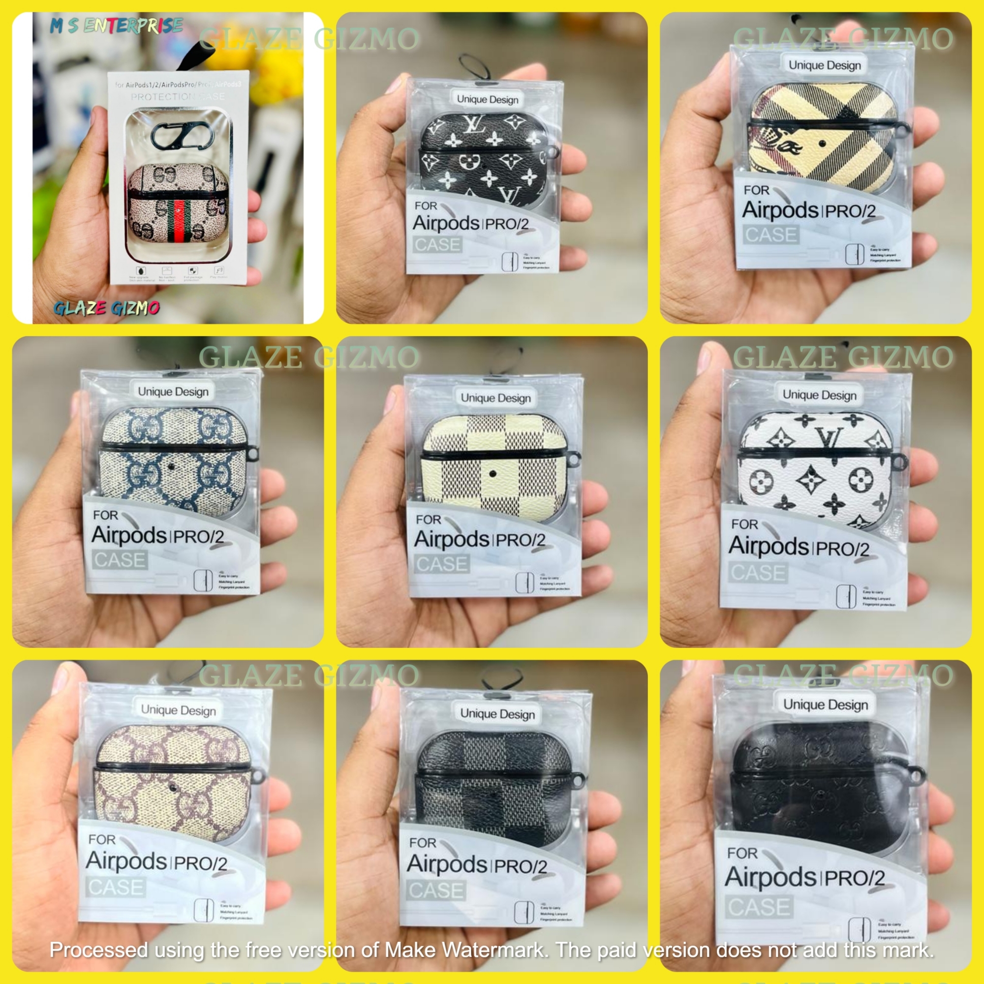 Picture of AirPods Pro 2nd Gen Premium Earbuds Protective Cover (Headphone not included)