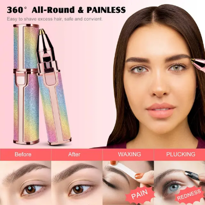 Picture of New Blawless 2-in-1 Lady Shaver Flawless Eyebrow Trimmer for Women