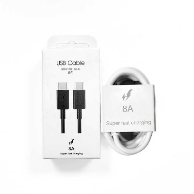 Picture of Samsung Original 45W USB C To Type C 8A Cable For Samsung Galaxy S23 S22 S21 S20 + Ultra Note 20 10 Fast Charging
