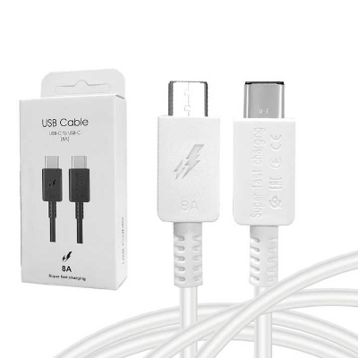 Picture of Samsung Original 45W USB C To Type C 8A Cable For Samsung Galaxy S23 S22 S21 S20 + Ultra Note 20 10 Fast Charging