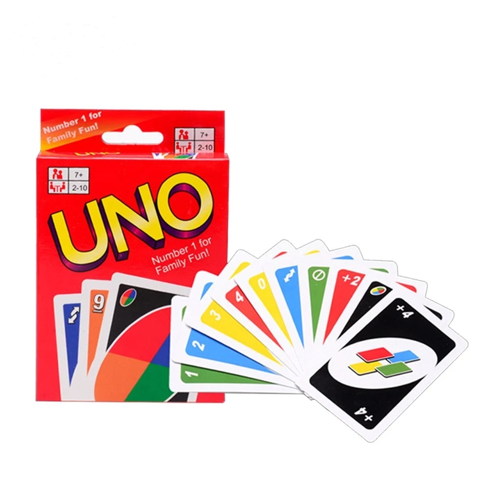 Picture of Uno Card Game Play/ Big Size - 108 Pcs Card/ Multicolor