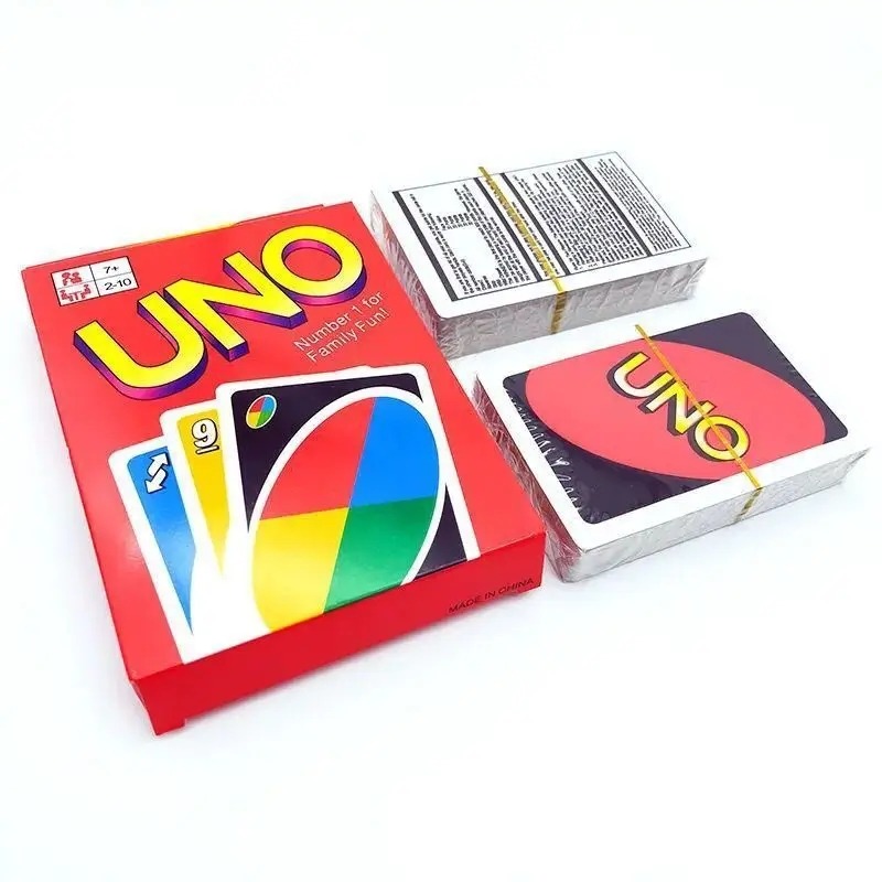 Picture of Uno Card Game Play/ Big Size - 108 Pcs Card/ Multicolor