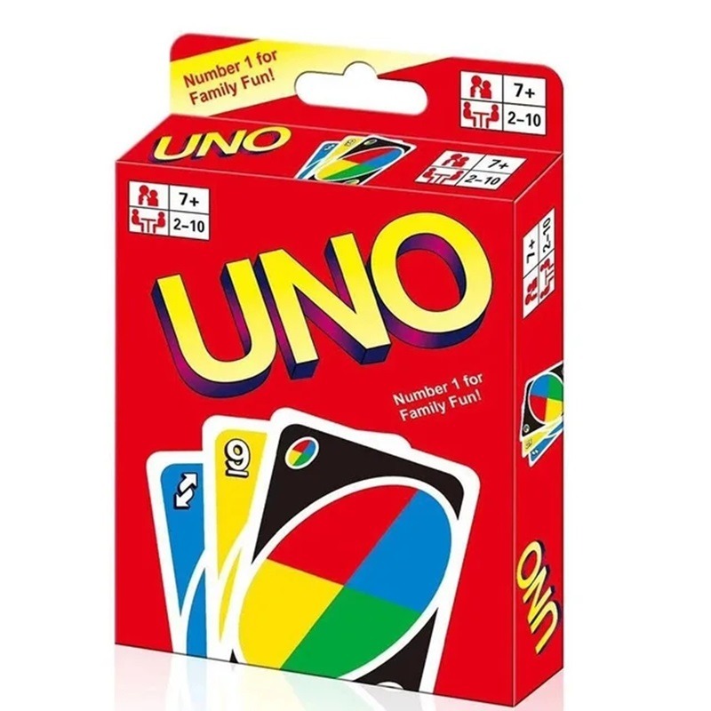 Picture of Uno Card Game Play/ Big Size - 108 Pcs Card/ Multicolor