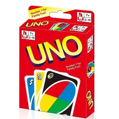 Picture of Uno Card Game Play/ Big Size - 108 Pcs Card/ Multicolor