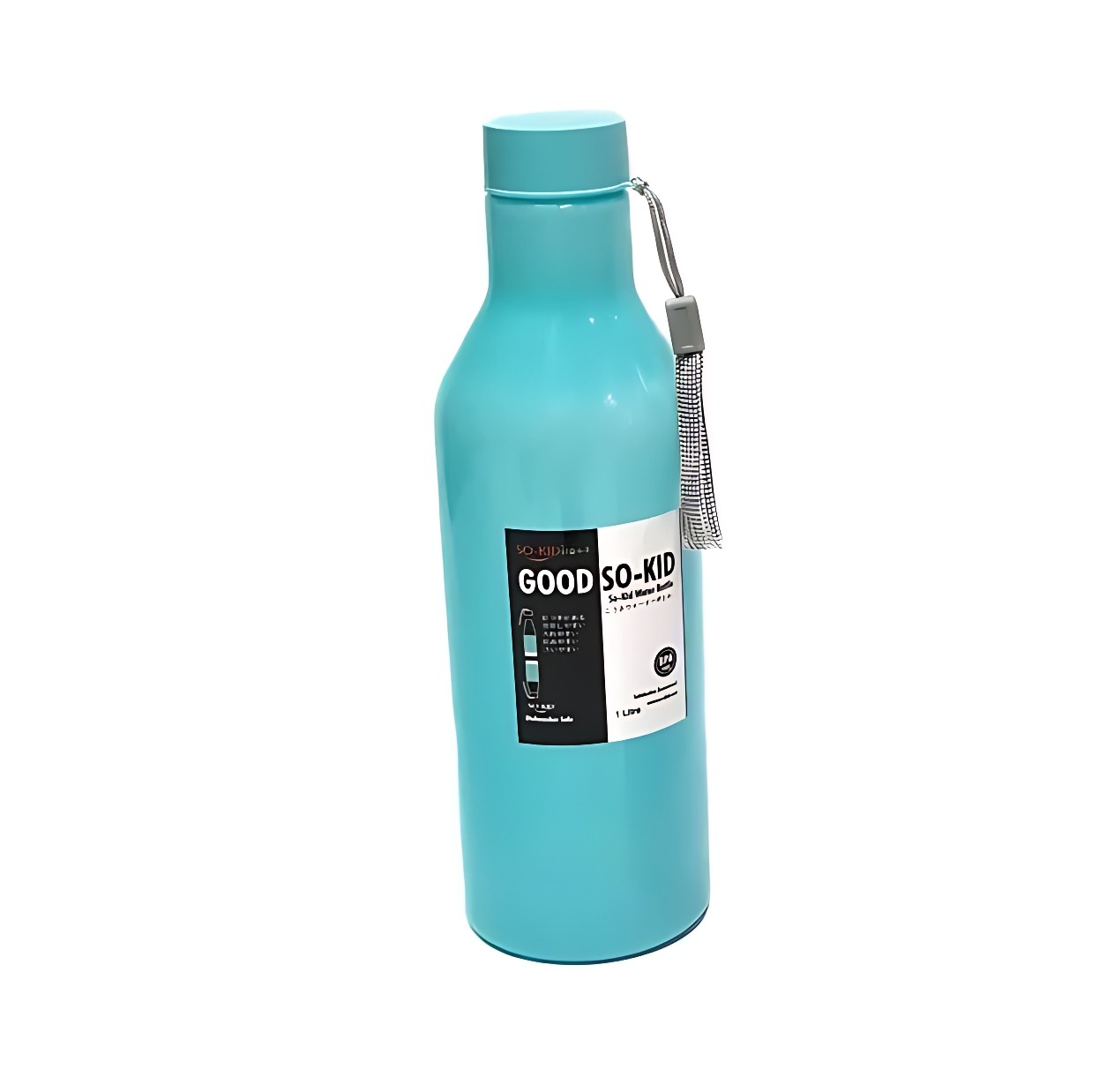 Picture of Classic Plastic Water Bottle 500 ml Food Grade - Cool Icy Fridge Round Shape Water Bottle - Good So Kid 1pic