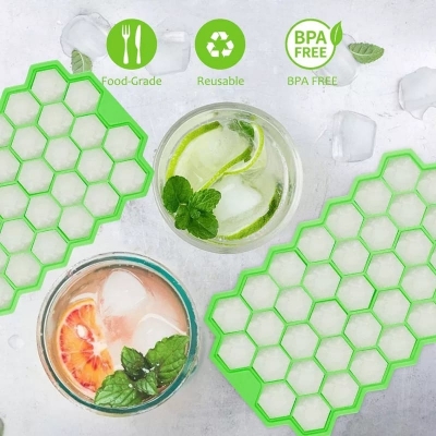 Picture of Silicone Ice Cube Tray 37 Cavity Ice-making Box