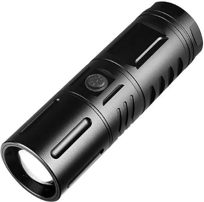 Picture of NEW RECHARGEABLE LED TORCH LIGHT, WATERPROOF STRONG LED FLASHLIGHT WITH POWER BANK