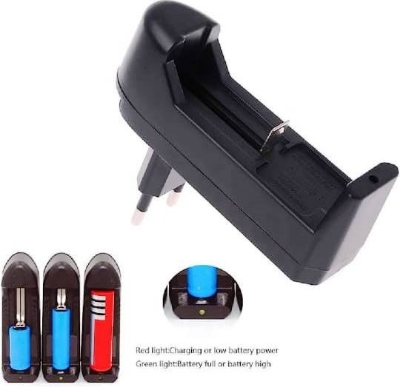 Picture of Universal Charger 3.7 Volt BATTERY CHARGER for 18650 Battery for laser light , fan , toys, trimmer etc
