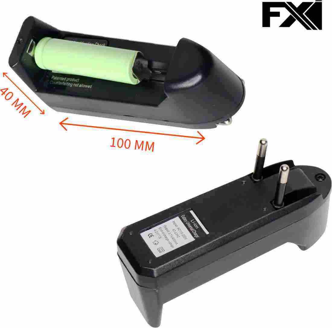 Picture of Universal Charger 3.7 Volt BATTERY CHARGER for 18650 Battery for laser light , fan , toys, trimmer etc