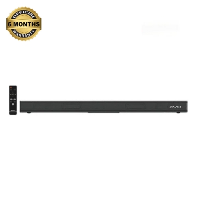 Picture of Awei Y999 Wireless Bass Subwoofer Indoor Speakers Sound bar - Black