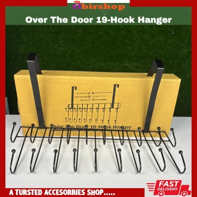 Picture of Over The Door 19-Hook Hanger Magic Door Hanger 19 Hooks 2 Step space saver