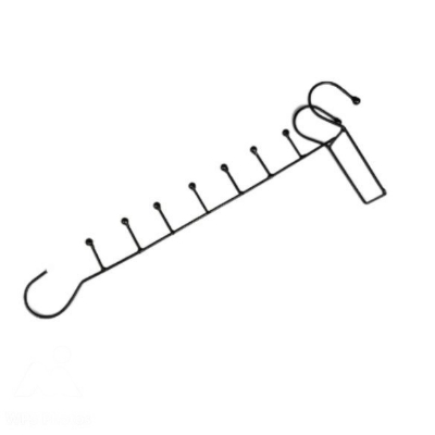 Picture of Balcony Clothes Drying Metal Hanger Heavy Duty Hanger Clothes Hanger Multi Purpose Hanger Space Saving Balcony Clothes Hanger Clothes Drying Stand Laundry Hanger