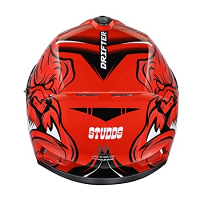 Picture of Studds Drifter D1 Decor Matt Red N2 Helmet (Red)