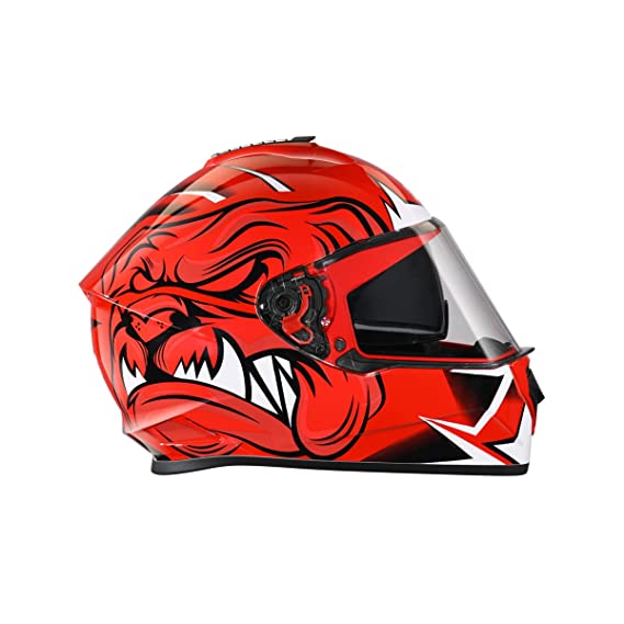 Picture of Studds Drifter D1 Decor Matt Red N2 Helmet (Red)