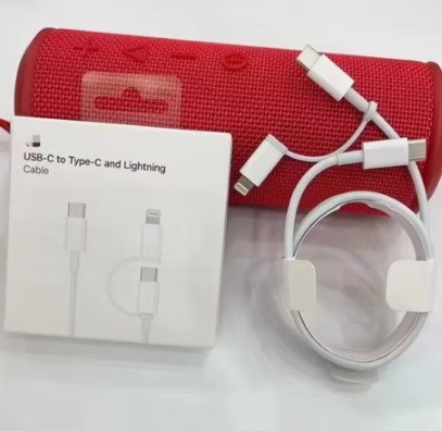 Picture of Original 60W usb-c to type C and Lightning pd 2 IN 1 Cable For iPhone 13 12 11 14 15 16 Pro Max Mini XS Max 7 8 Plus iPad iPhone Charger Fast Charging Cable Phone Date