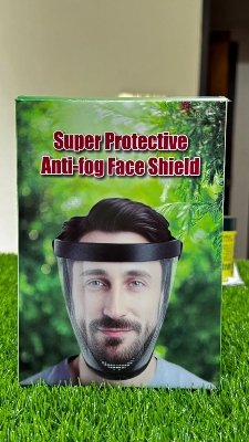 Picture of Full Face Shield Protection Face Cover Oil-splash Proof Mask With Filters Motorcycle Bicycle Cycling Dusting Mask Kitchen Tool