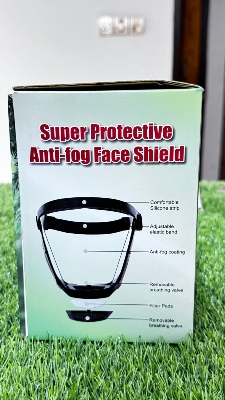Picture of Full Face Shield Protection Face Cover Oil-splash Proof Mask With Filters Motorcycle Bicycle Cycling Dusting Mask Kitchen Tool
