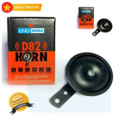 Picture of UNO MINDA D82 High Quality Universal Motorcycle Horn- 1pcs (BLACK) (Black)