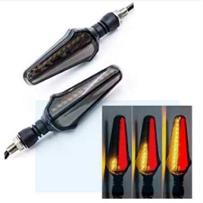 Picture of LED Turn Signal Light Universal Motorcycle Bike 12 LED Turn Signal-4pcs