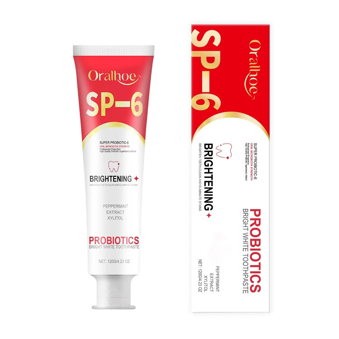 Picture of Oralhoe SP-6 Super Probiotic Bright White Toothpaste - 120g/4.23oz