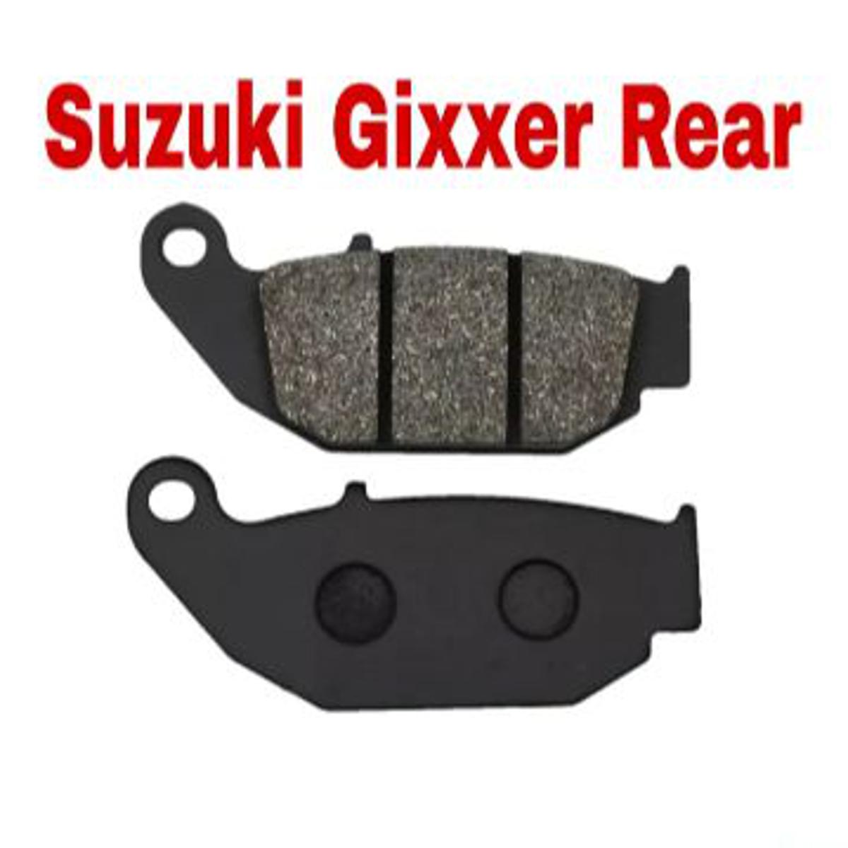Picture of Rear Disc Break Pad For Gixxer Motorcycle