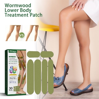 Picture of 30pcs Wormwood Slimming Slim Patch Breathable Fat Burning Slimming Stickers Different Sizes Burn Fat Lose Weight for Body Patch