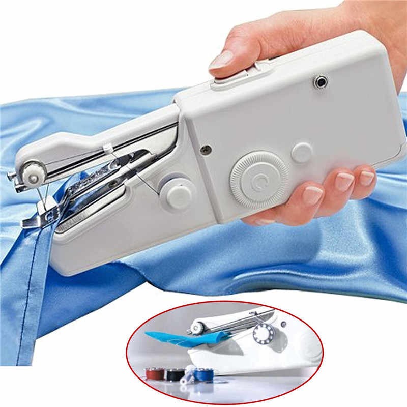 Picture of Mini Sewing Machines for Home Cordless Portable Handy Stitching Machine (Hand Machine for Stitching)-Sewing Machines