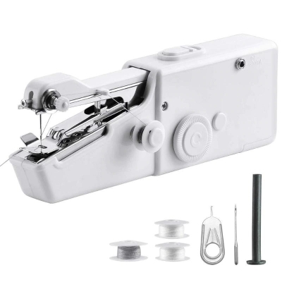 Picture of Mini Sewing Machines for Home Cordless Portable Handy Stitching Machine (Hand Machine for Stitching)-Sewing Machines