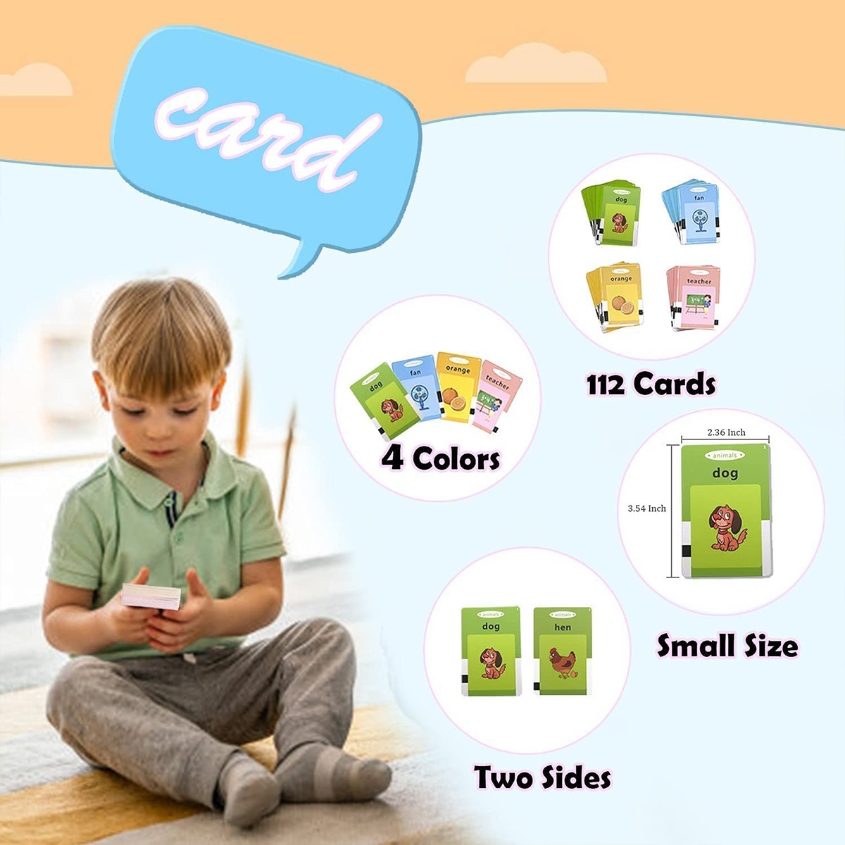 Picture of Educational Audio Electronic Learning Card Book Toy for kids