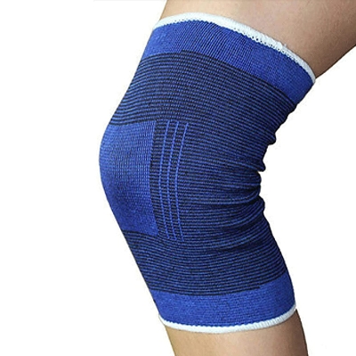 Picture of 1pis Knee Support Adjustable Sleeve For Knee Cap compression Pain relief Running Gym Sports activity For Men & Women