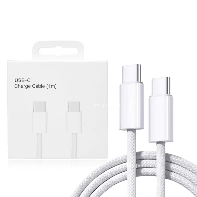 Picture of Orginal iphone Type C To Type C Cable 60W, 35w,25w,20w Support for iphone 15 pro max 14,10,9,8,7,6,5, /iPad/iMac/Mackbook/iPad Pro/