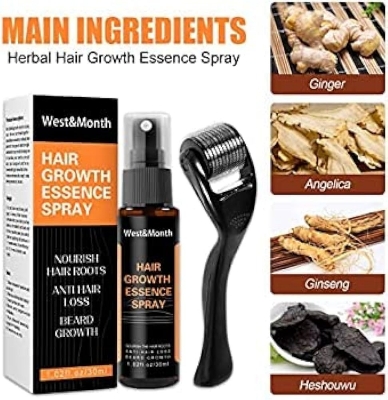 Picture of West&Month Hair Growth Essence Spray Hair Loss Product Hair Regrowth Spray Anti Preventing Hair Loss Essence We