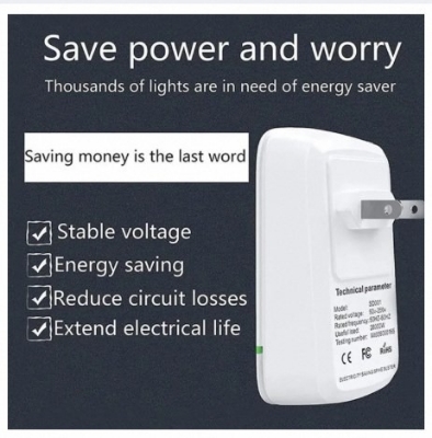 Picture of Power Saver Energy Saver Device, 6 Pack Smart Power Saver Pro Electricity Saving Box for Household Office Market US Plug