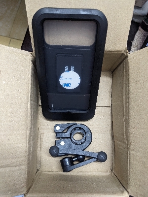 Picture of Mobile Phone Holder For Bike/Cycle free rotation